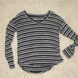 Striped soft long sleeve